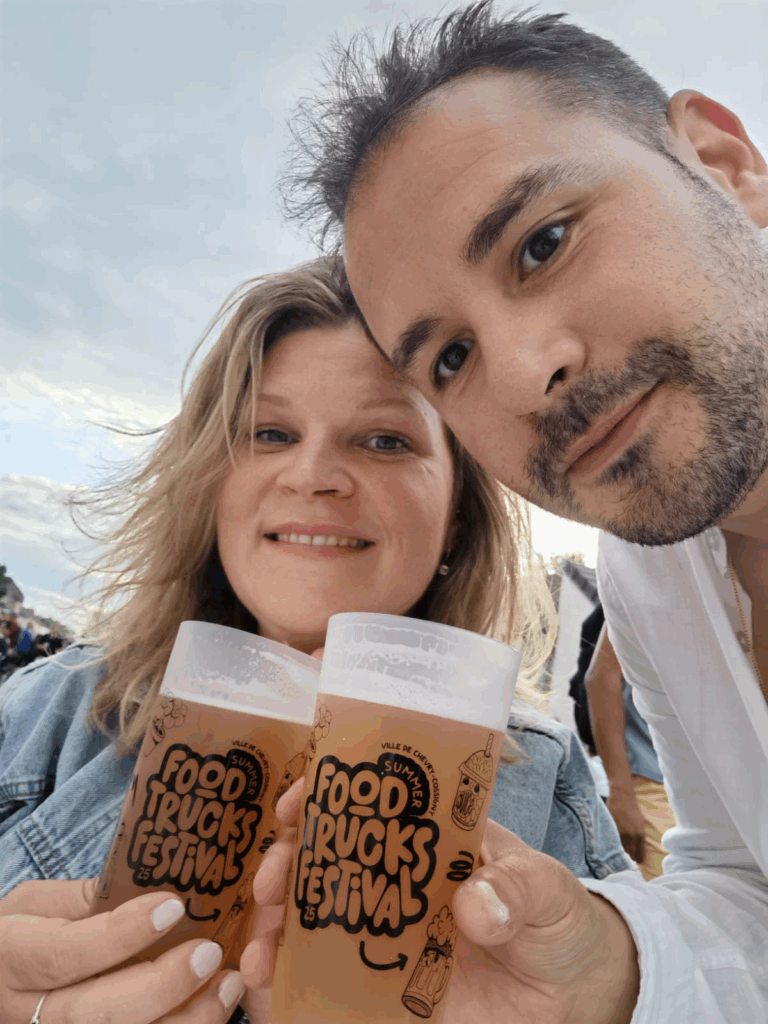 Caroline et Mickael fondateur Pop Events